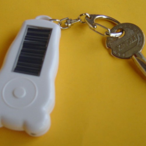 Solar key ring